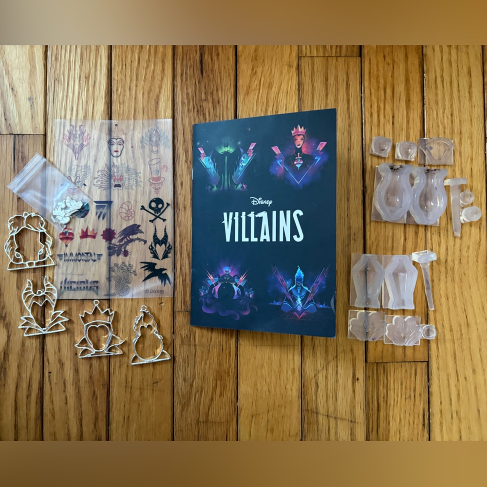 Disney Villains sophie and toffee resin molds and kit